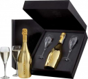 Bottega Prosecco Gold Black Gift Box + 2 Glazen 