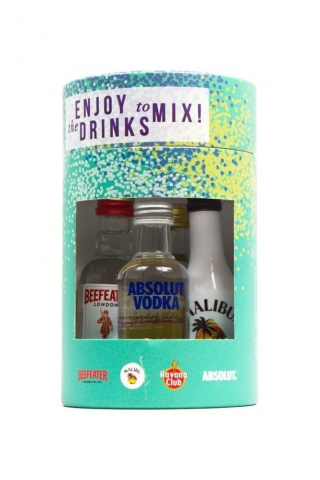 AceDrinks Enjoy the Drinks to Mix - 4 x 5cl