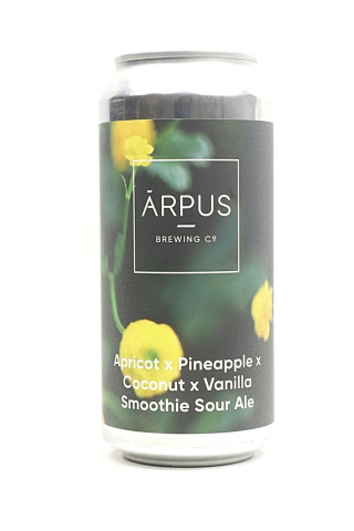 Arpus Brewing Co. Apricot x Pineapple x Coconut x Vanilla Smoothie Sour Ale 