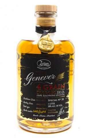 Zuidam Oude Genever 4 Grain - Oloroso 3 Y.O. Special #28