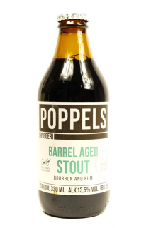 Poppels Barrel Aged Stout - Rum & Bourbon - Acedrinks