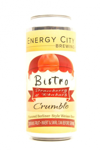Energy City Bistro Strawberry & Rhubarb Crumble