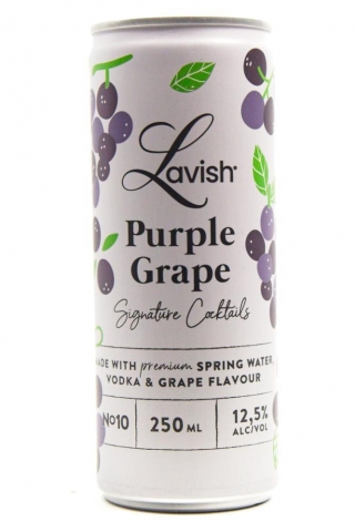 Lavish  Purple Grape Signature Cocktail