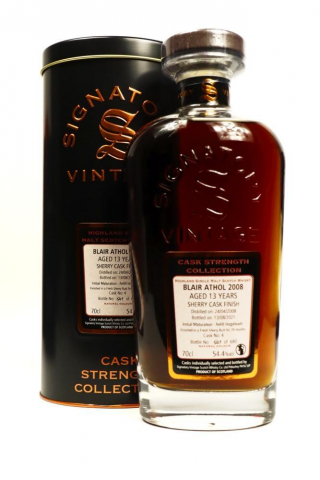 Signatory  Blair Athol 2008 - 12 Years - Cs