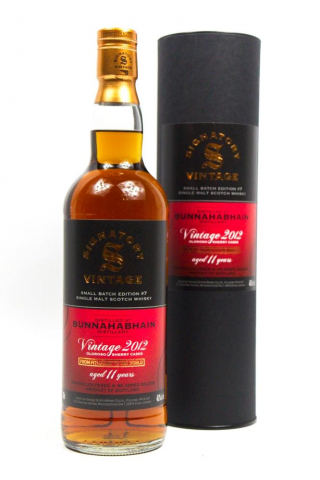 Signatory  Bunnahabhain - Vintage 2012 - Aged 11 years 