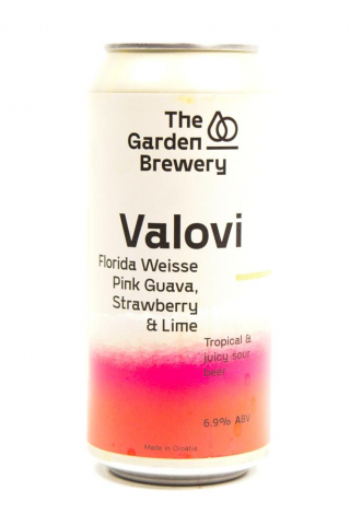 The Garden Brewery Valovi - Florida Weisse Pink Guava, Strawberry & Lime