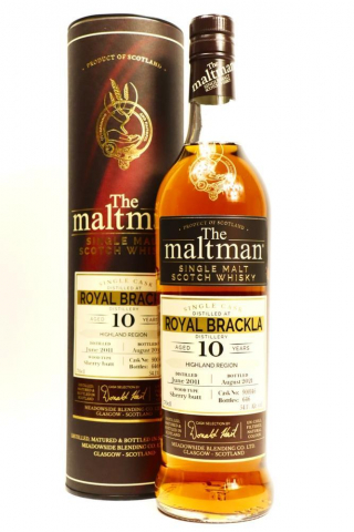 The Maltman  Royal Brackla 2011 - 10 Y.O 
