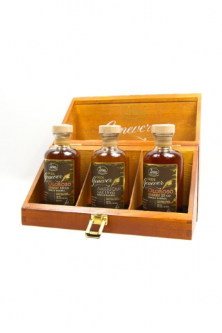 Zuidam Trio geschenkkist met Oude Genever 10 y.o, 15y.o, 25 y.o 